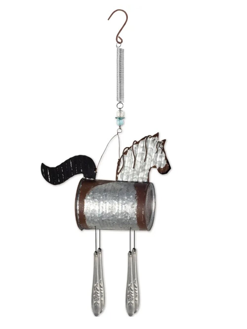 Horse Bouncy - Handmade Spoon Handle Legs